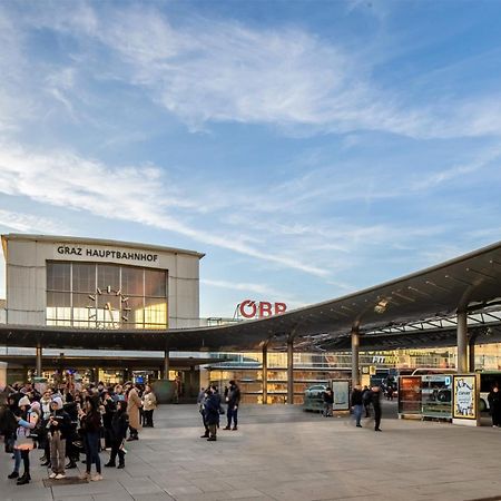 Whats-App Self-Check-In - Apartment Am Hauptbahnhof Грац Экстерьер фото